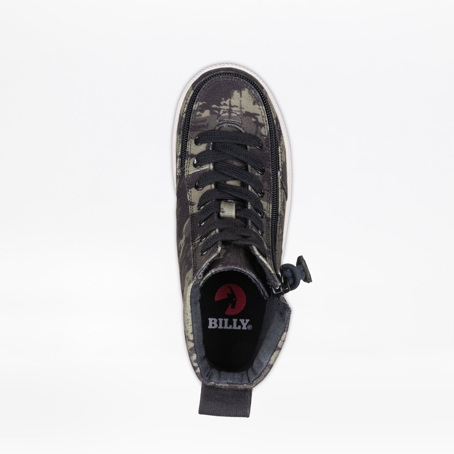 Camo/White BILLY Classic Lace High Tops