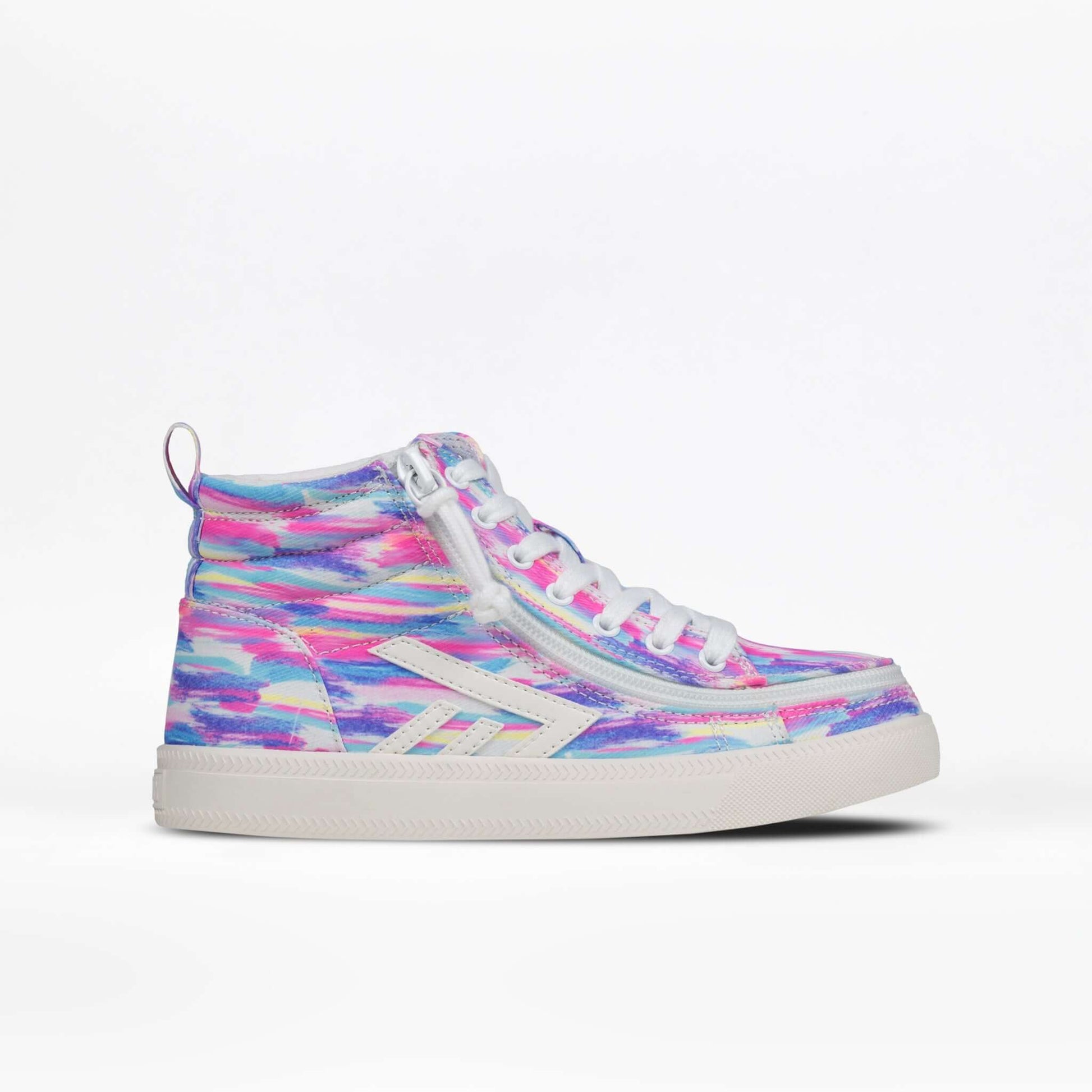 Summer Breeze BILLY CS 2.0 High Top Shoes, pastel design, ideal for diabetic, plantar fasciitis, bunions, wide, extra wide, orthotics use.