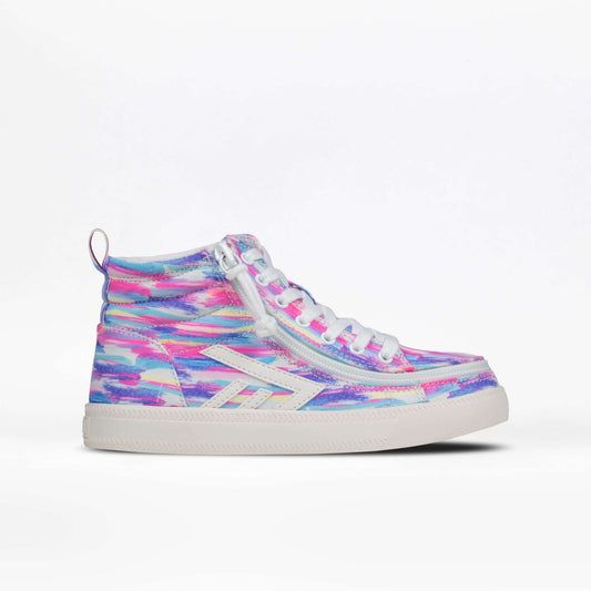 Summer Breeze BILLY CS 2.0 High Top Shoes, pastel design, ideal for diabetic, plantar fasciitis, bunions, wide, extra wide, orthotics use.