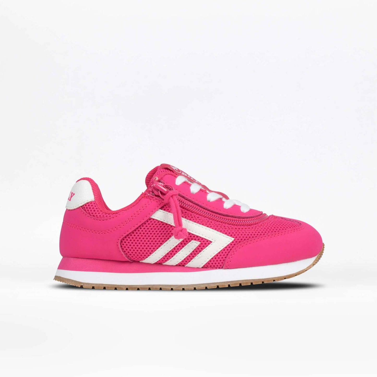 Fuchsia BILLY Retro Jogger shoes for diabetes, plantar fasciitis, bunions, wide feet, extra wide feet, and orthotics.