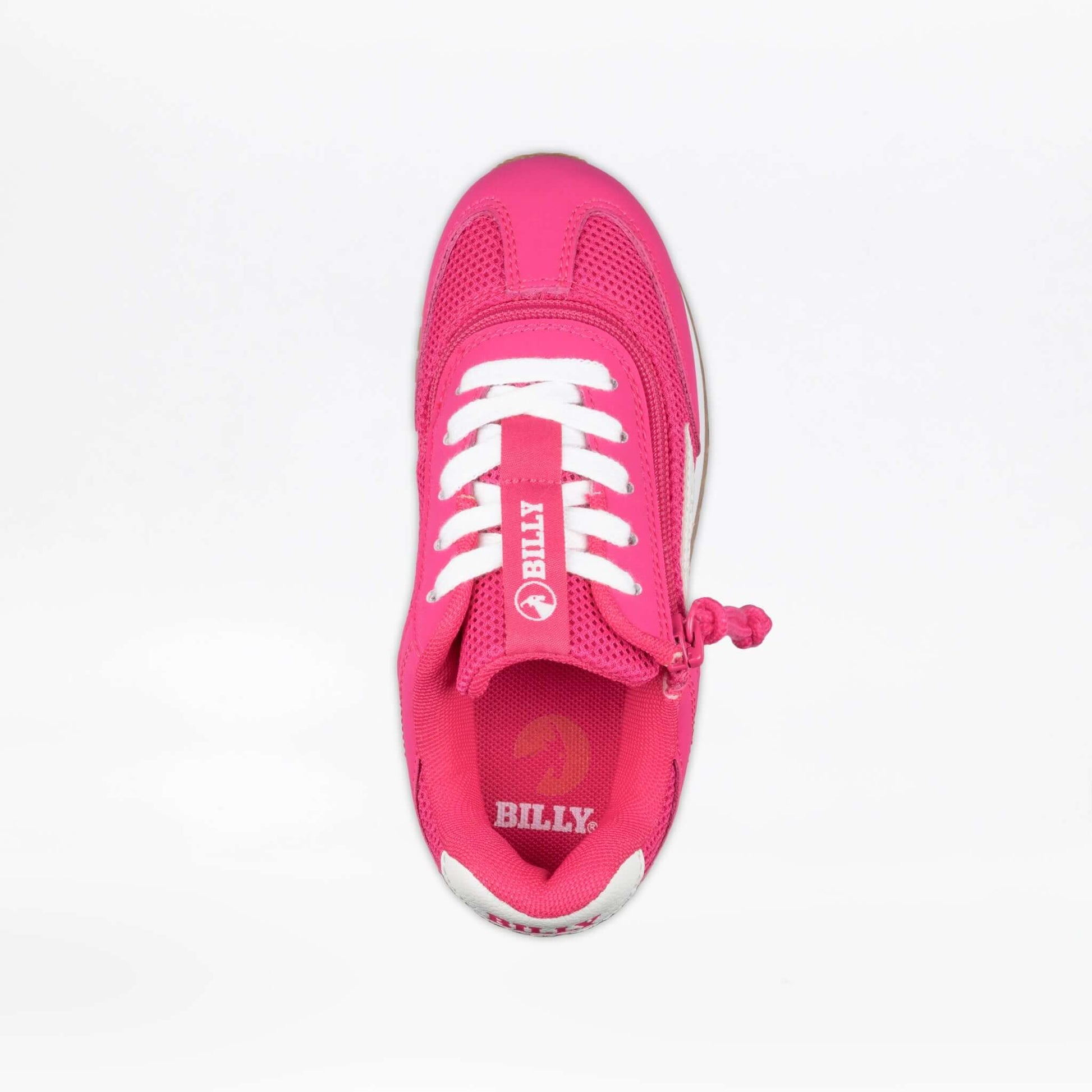 Fuchsia BILLY Retro Jogger shoes for diabetes, plantar fasciitis, bunions, wide feet, extra wide feet, and orthotics.