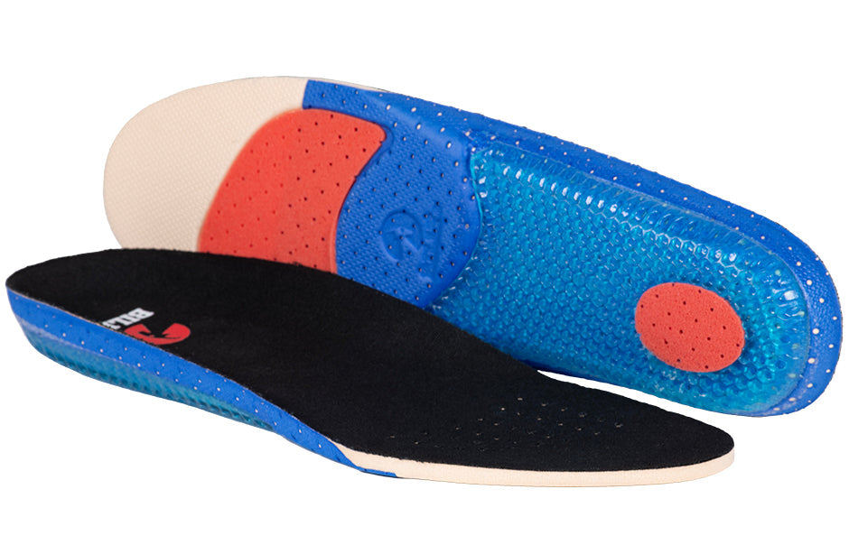 Removable insoles from Men's Black to the Floor BILLY CS 2.0 High Tops, designed for comfort, support, and convenience.