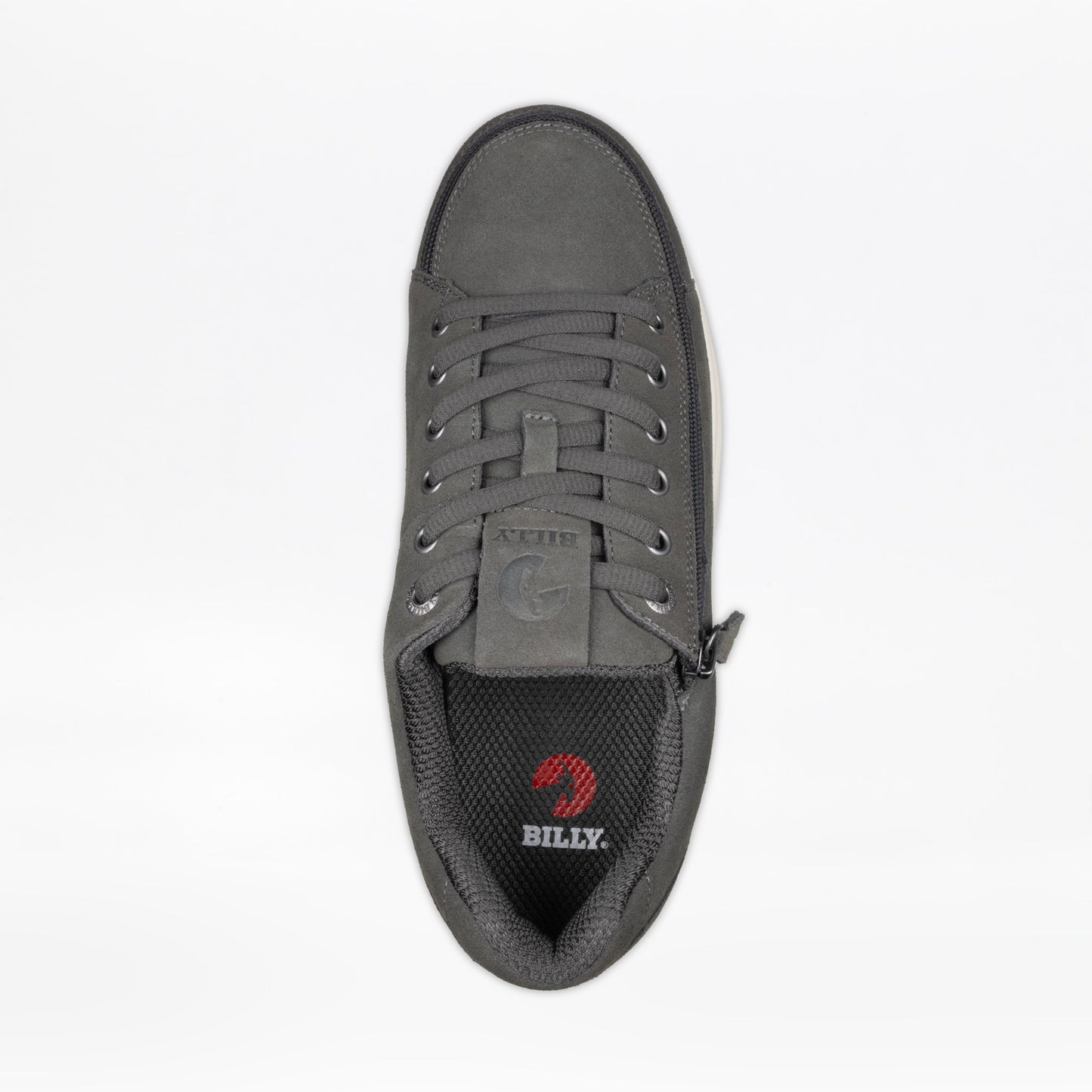 Men's Charcoal Suede BILLY Comfort Plush