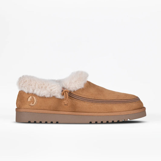Pantuflas cómodas BILLY color castaño para mujer
