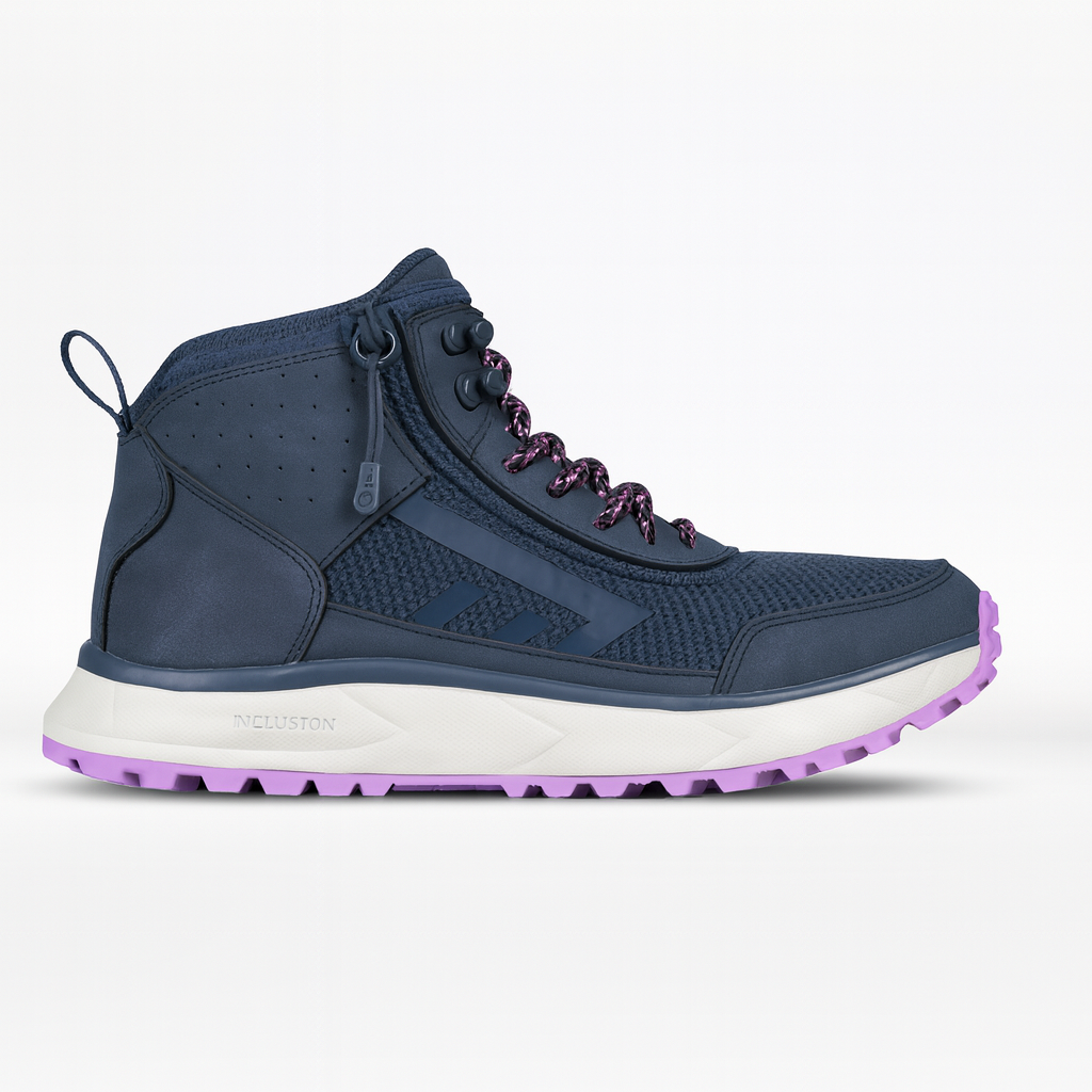 Women's Navy/Purple BILLY Inclusion Trail Boots