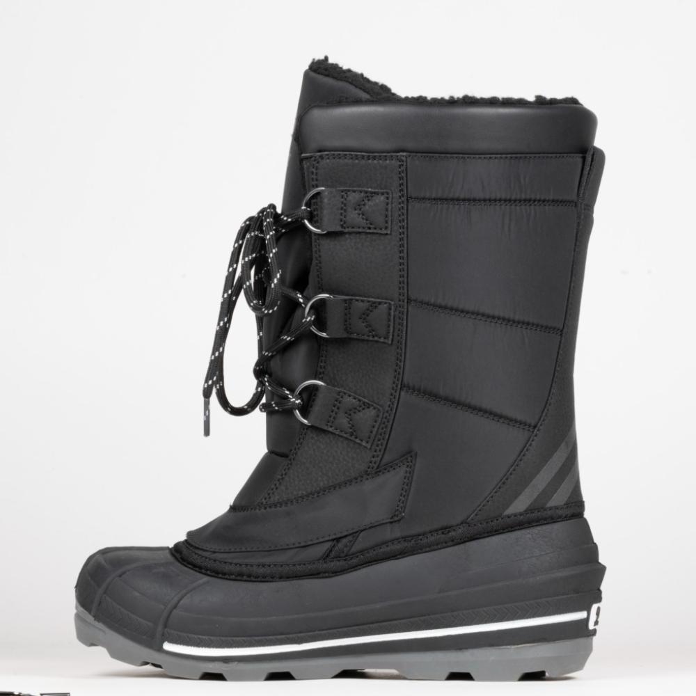 BILLY ICE Wide Waterproof Winter Boots, Extra Depth, Easy Orthotic & AFO Entry -40C Rated