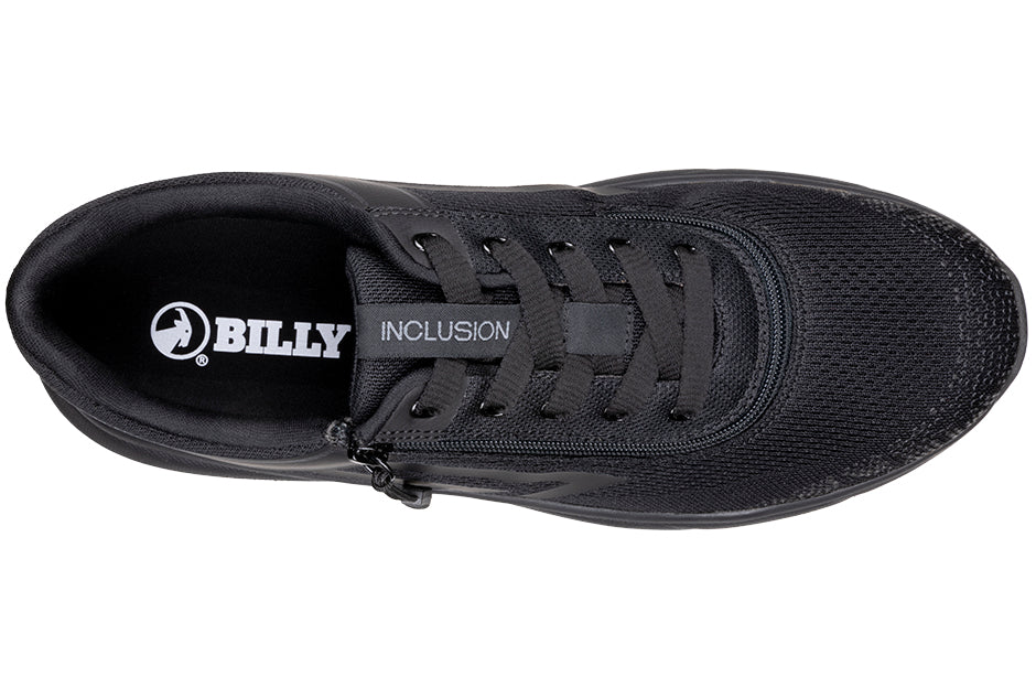 Men's Black BILLY Sport Inclusion Too Athletic Sneaker for diabetes, plantar fasciitis, bunions, wide feet, and orthotic support.