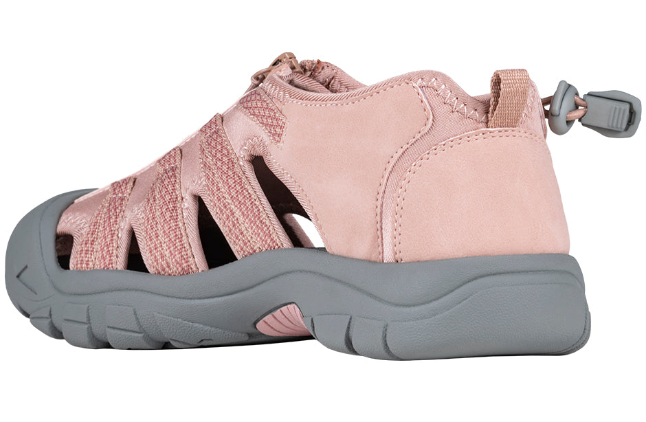Women's Blush BILLY River Sandals with faux leather, ideal for diabetes, plantar fasciitis, bunions, wide feet, and orthotics.