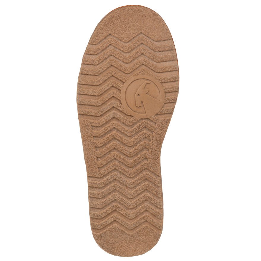Sole of Kids Chestnut BILLY Cozy Quilt Lux Boots with non-slip pattern, ideal for shoes for diabetes, plantar fasciitis, and orthotics.