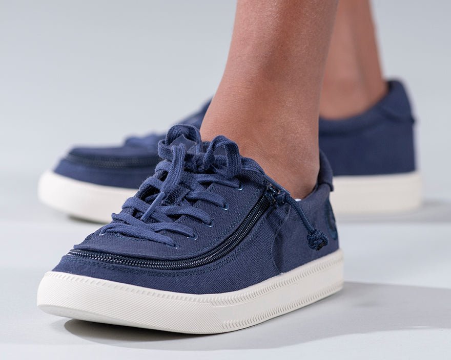 Kid's Navy BILLY Classic Lace Lows - BILLY Footwear® Canada