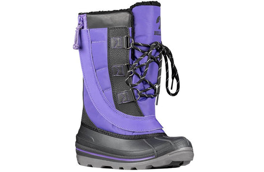 Purple BILLY Ice Winter Boots for diabetes, plantar fasciitis, bunions, wide feet, orthotics, and wheelchair use.