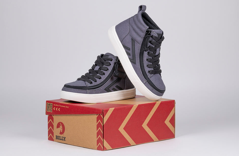 チャック・スペリー High Volume Charcoal/Black BILLY CS 2.0 High Tops – BILLY Footwear® Canada