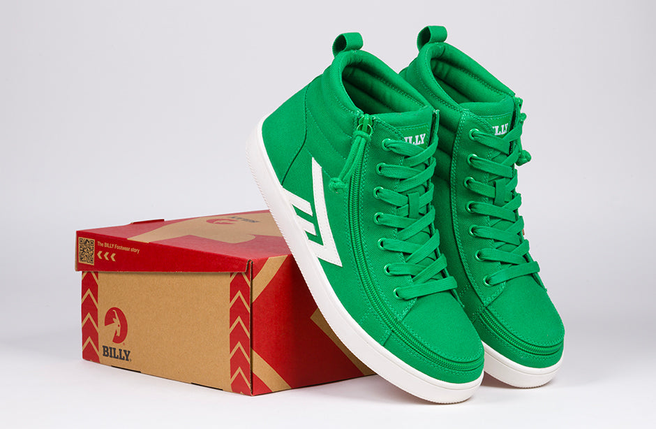 Men's Green/White BILLY CS 2.0 High Tops