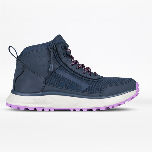 Women's Navy/Purple BILLY Inclusion Trail Boots