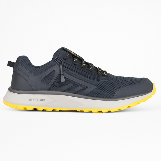 Men's Charcoal/Yellow BILLY Inclusion Trail Sneakers