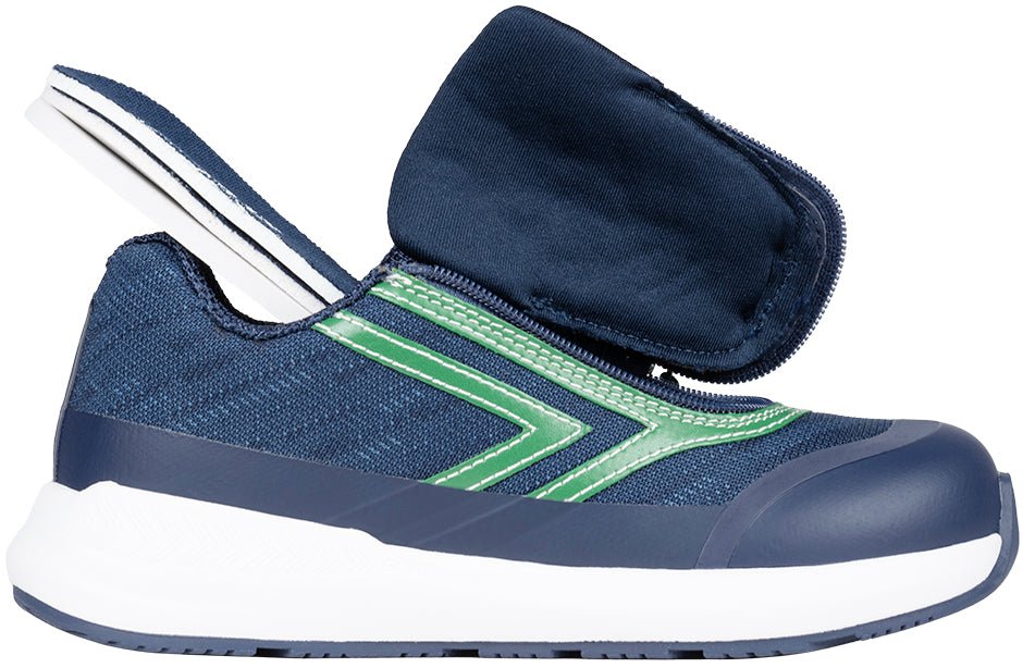 Navy/Green BILLY Goat AFO-Friendly Shoes - BILLY Footwear® Canada