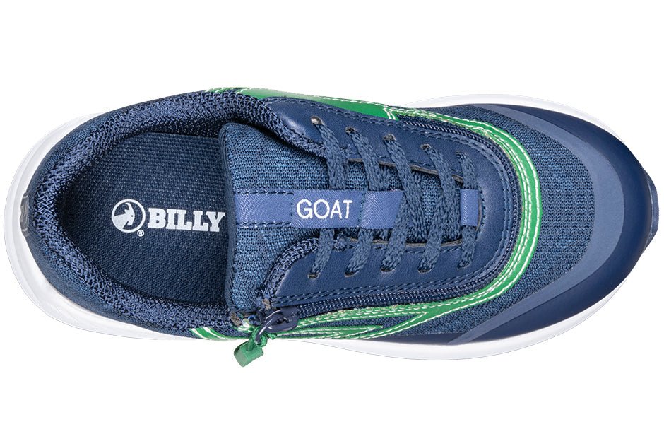 Navy/Green BILLY Goat AFO-Friendly Shoes - BILLY Footwear® Canada