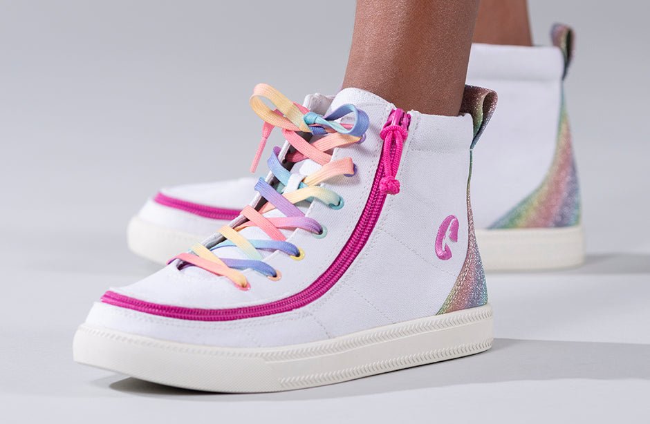 Women's White Rainbow BILLY Classic Lace Highs