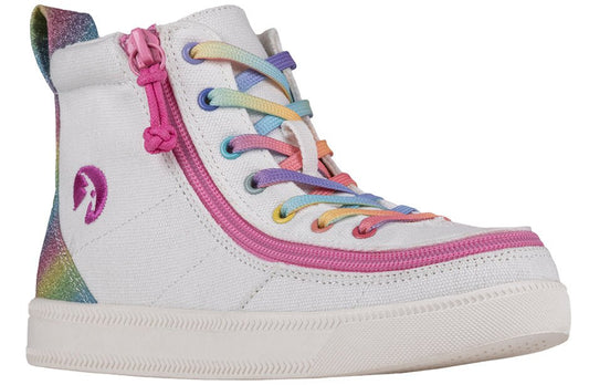 Women's White Rainbow BILLY Classic Lace Highs