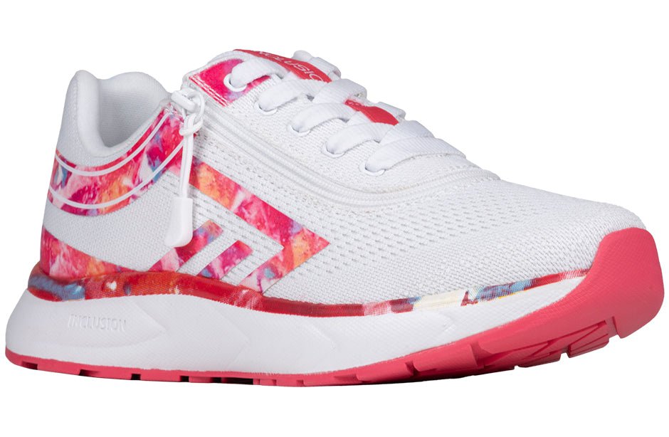 Women's Pink Marble BILLY Sport Inclusion Athletic Sneakers - BILLY Footwear® Canada