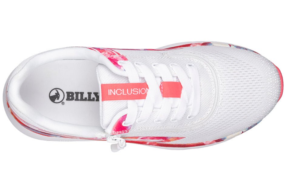 Women's Pink Marble BILLY Sport Inclusion Athletic Sneakers - BILLY Footwear® Canada