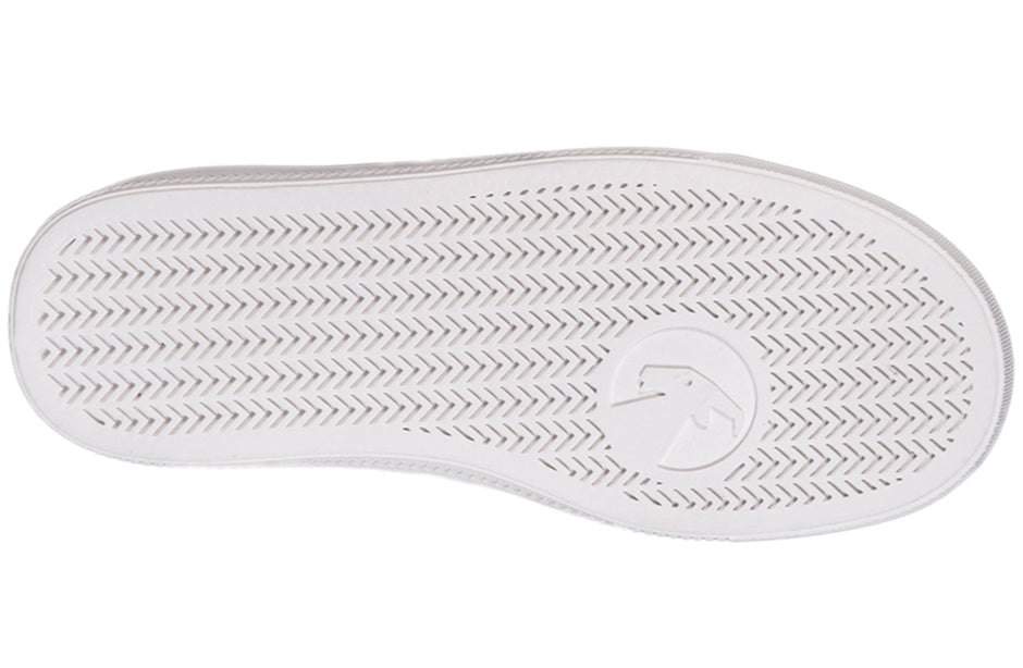 Sole of Navy Tie Dye BILLY Street High Tops, slip-resistant and ideal for wide feet, suitable for orthotics and wheelchair use.