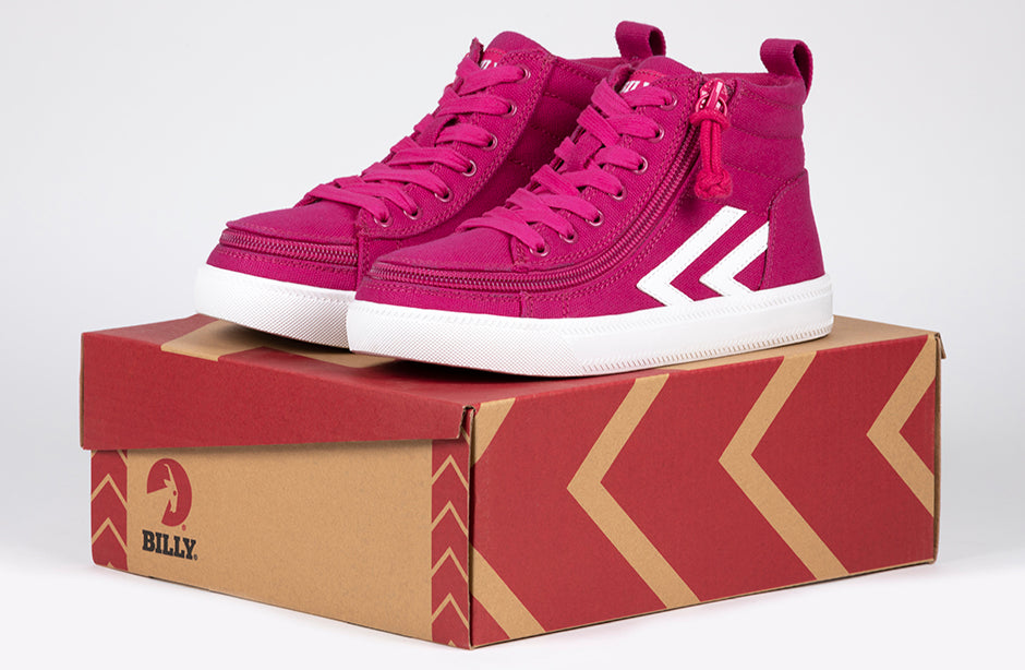 Fuchsia/White BILLY CS 1.0 Sneaker High Tops – BILLY