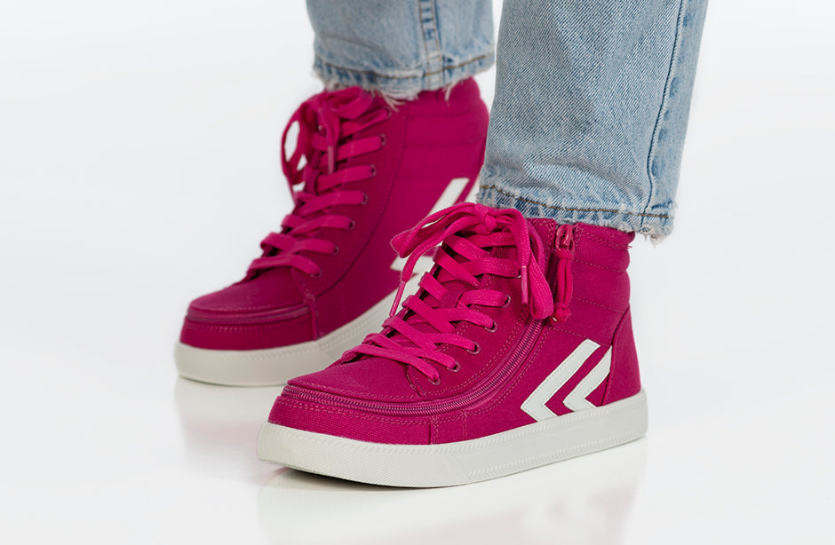shun_ts- Fuchsia/White BILLY CS 1.0 Sneaker High Tops – BILLY