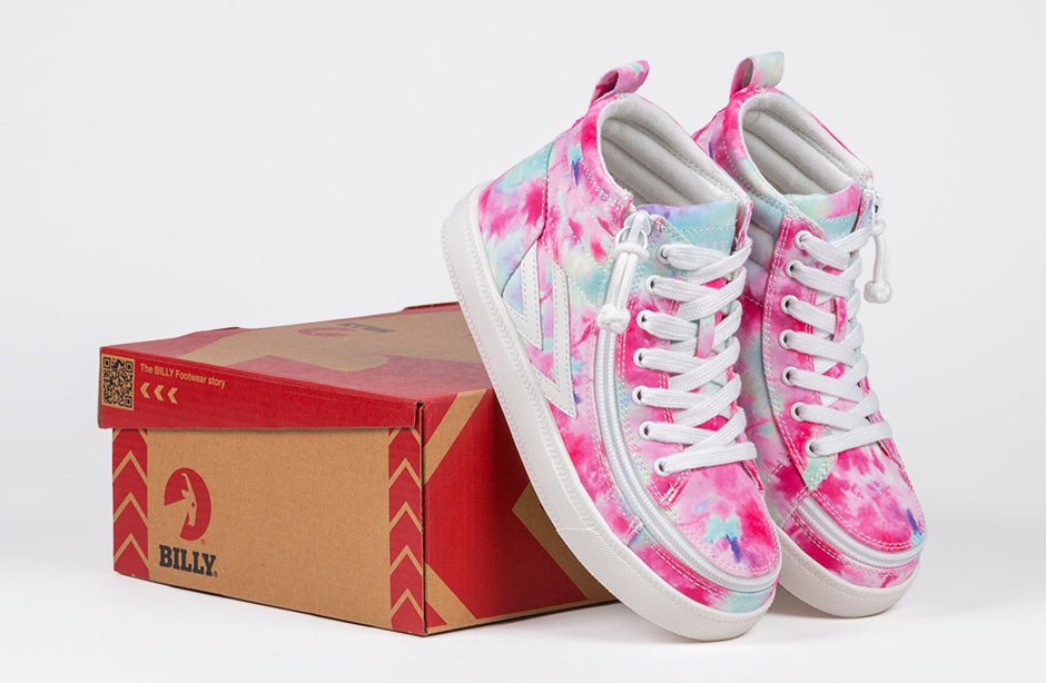 Pink Watercolor BILLY CS 1.0 Sneaker High Tops