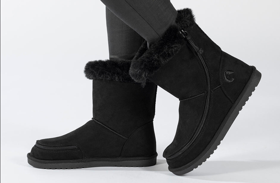 Black BILLY Cozy Boots - BILLY Footwear® Canada