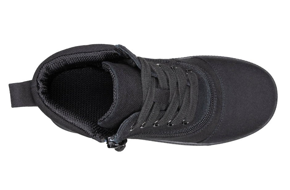 Black to the Floor BILLY D|R Short Wrap High Tops - BILLY Footwear® Canada