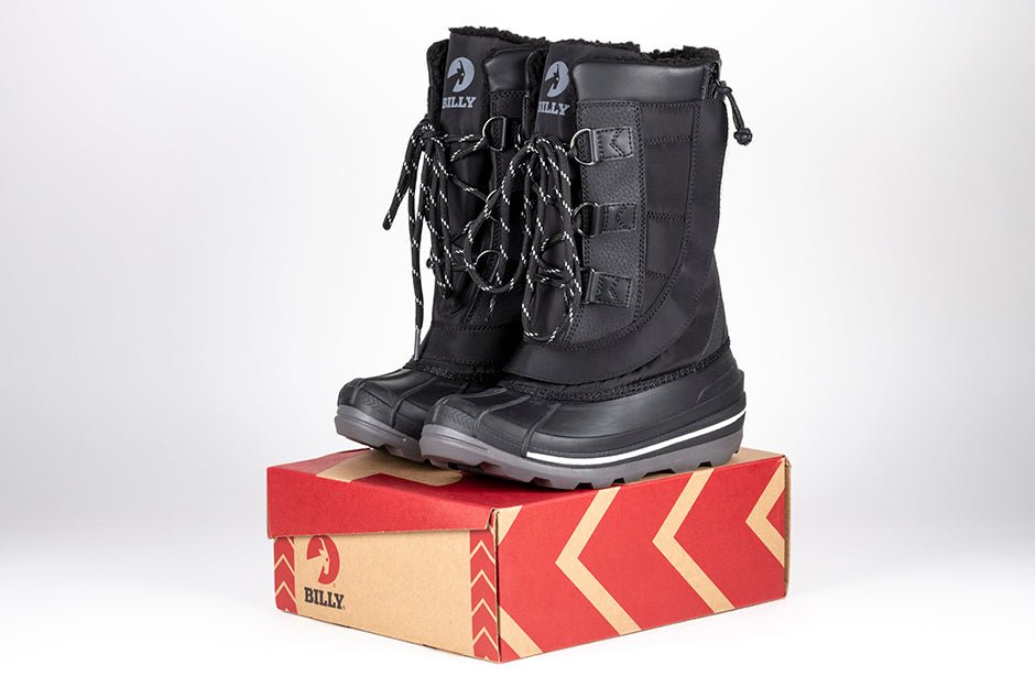 Black/Black BILLY Ice II Winter Boots - BILLY Footwear® Canada