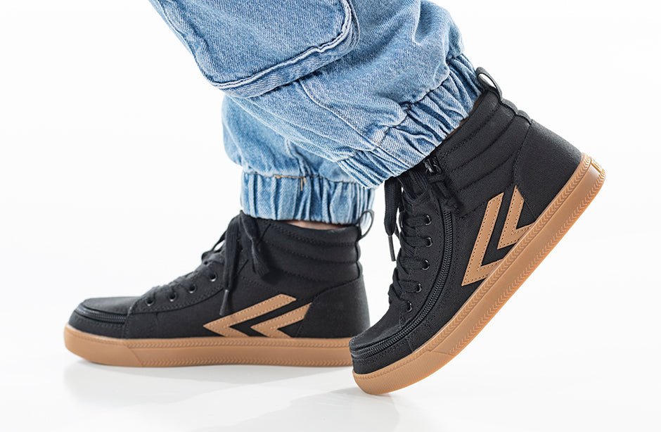 Black/Gum BILLY CS Sneaker High Tops - BILLY Footwear® Canada