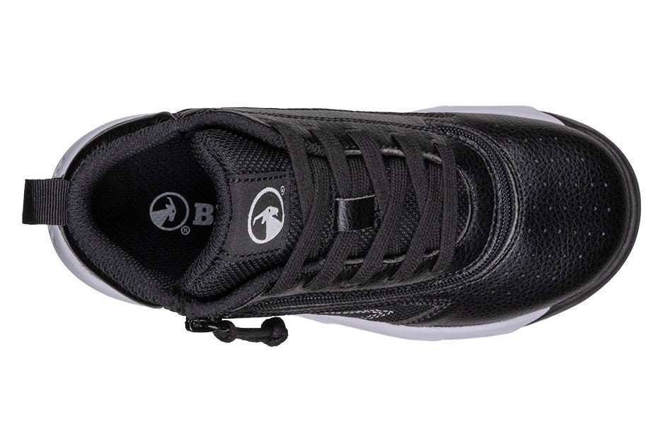 Black/White BILLY Sport Hoop Athletic Sneakers - BILLY Footwear® Canada