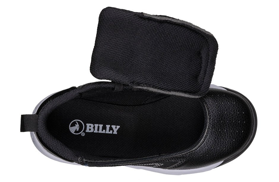 Black/White BILLY Sport Hoop Athletic Sneakers - BILLY Footwear® Canada