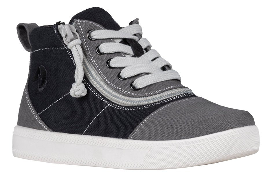 Grey Colorblock BILLY D|R Short Wrap High Tops - BILLY Footwear® Canada