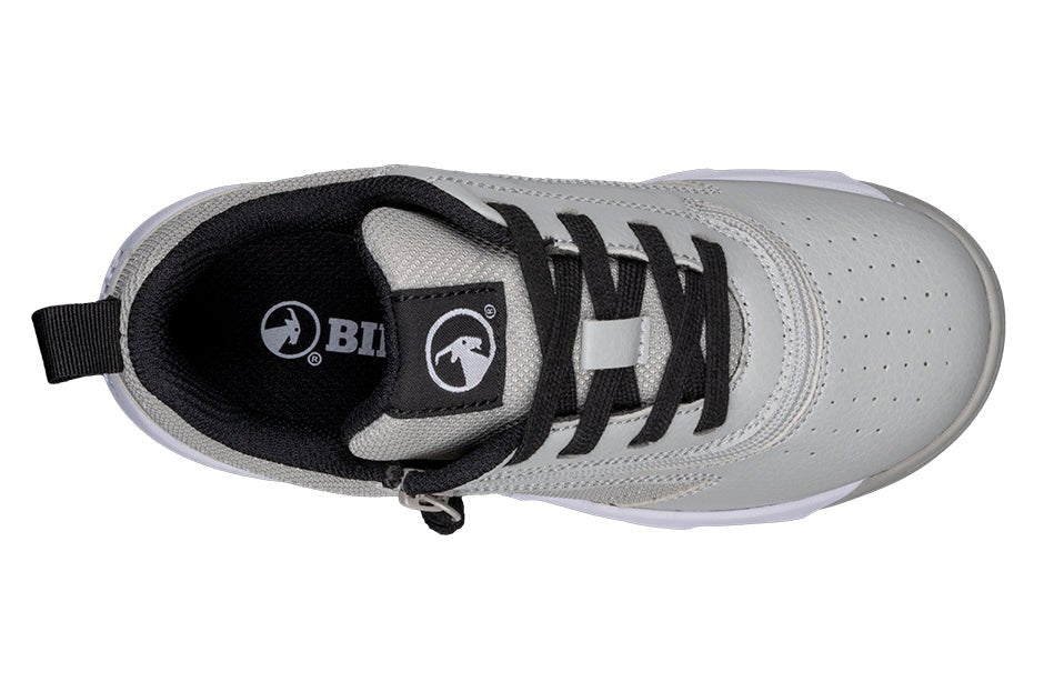 Grey/Black BILLY Sport Court Athletic Sneakers - BILLY Footwear® Canada