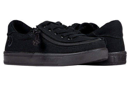 Kid's Black to the Floor Canvas BILLY Classic Lace Lows - BILLY Footwear® Canada