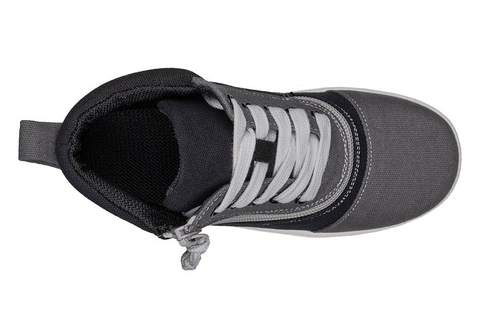 Men's Grey Colorblock BILLY D|R Short Wrap High Tops - BILLY Footwear® Canada
