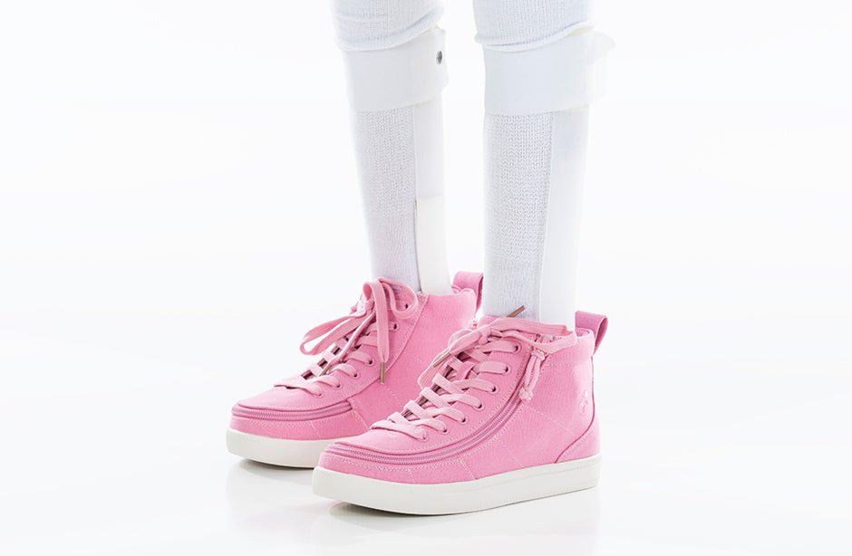 Pink BILLY Classic D|R High Tops - BILLY Footwear® Canada