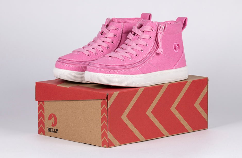 Pink BILLY Classic D|R High Tops - BILLY Footwear® Canada