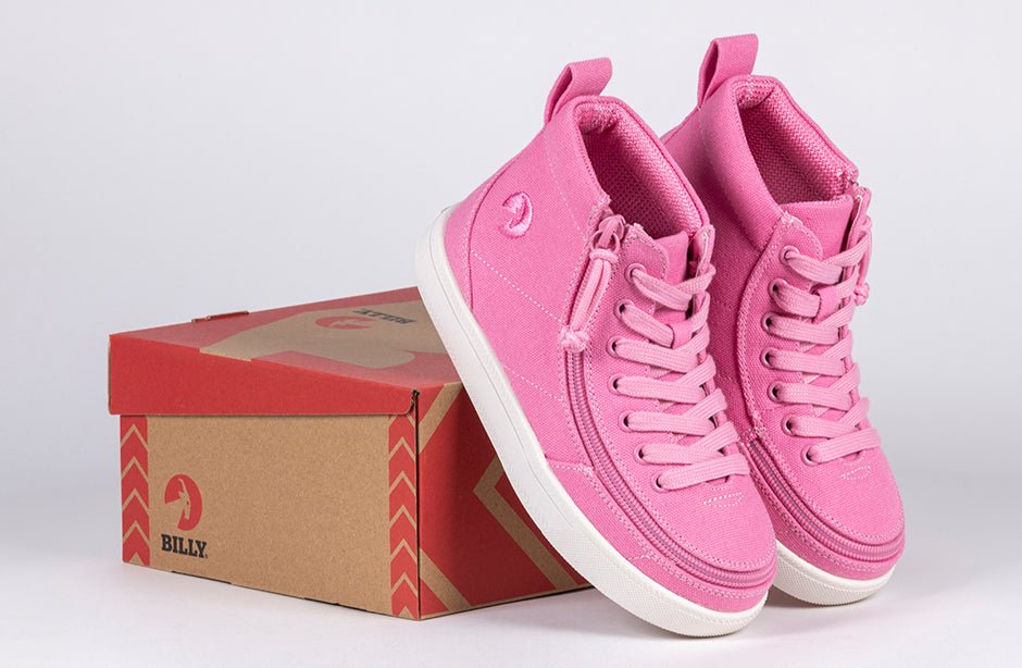 Pink BILLY Classic D|R High Tops - BILLY Footwear® Canada