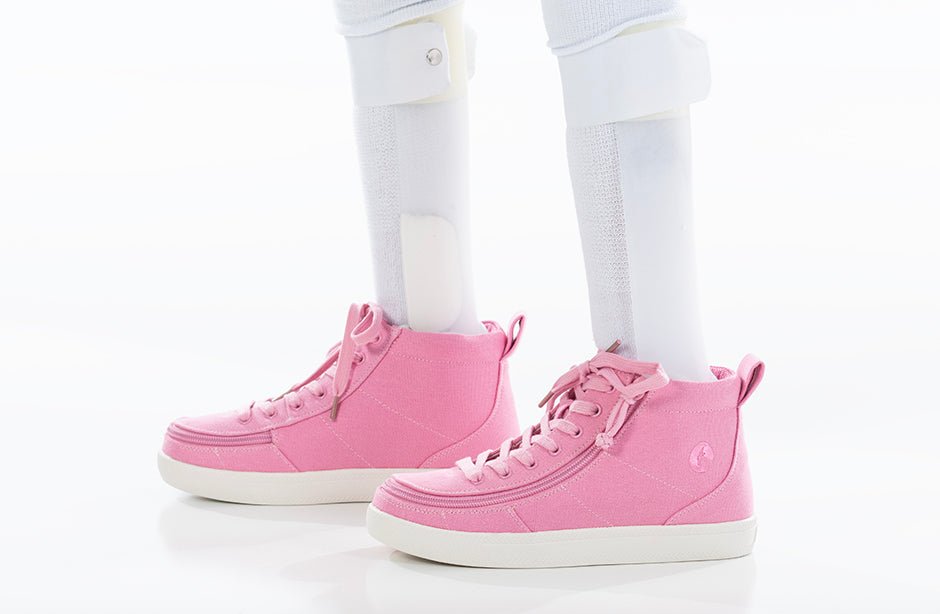 Pink BILLY Classic D|R High Tops - BILLY Footwear® Canada