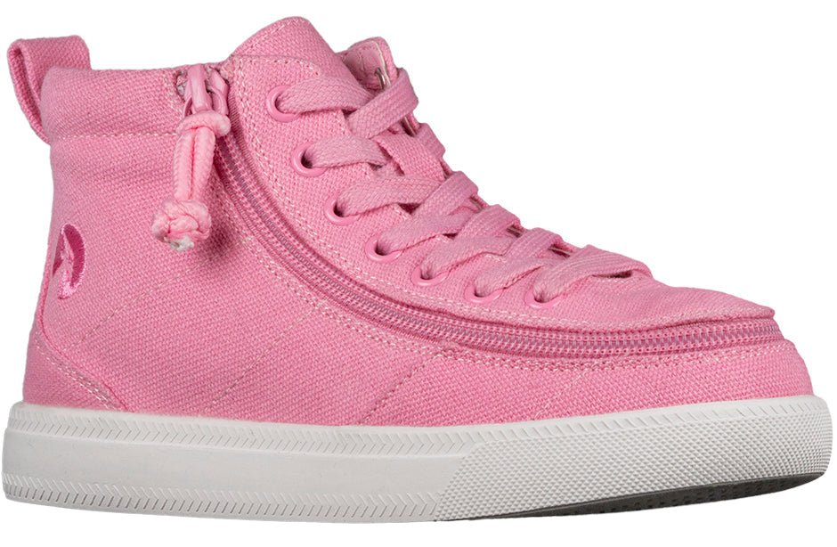 Billy Footwear Kid's Girls High Top Sneakers- Rose Gold