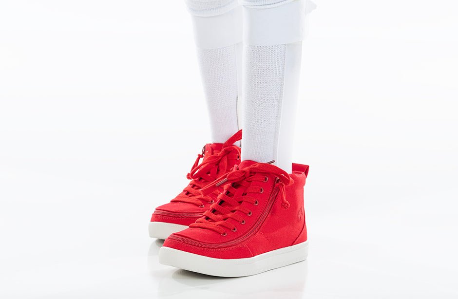 Red BILLY Classic D|R High Tops - BILLY Footwear® Canada