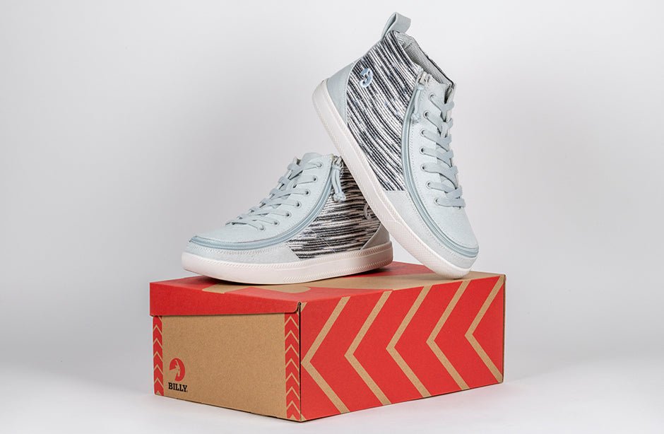 Kids silver 2024 high tops