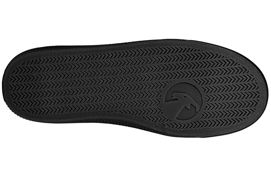 Women's Black to the Floor Low Top Zipper Shoes BILLY Footwear