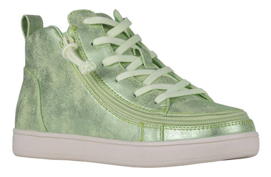Women's Cucumber Green BILLY Sneaker Lace Mid Tops - BILLY Footwear® Canada