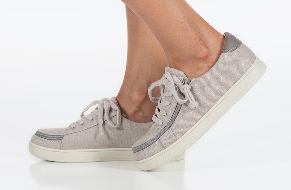 Women's Light Grey BILLY Sneaker Low Tops - BILLY Footwear® Canada