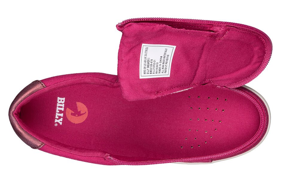 Women's Orchid Flower BILLY Sneaker Low Tops - BILLY Footwear® Canada